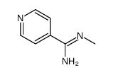 N'-methylpyridine-4-carboximidamide Structure