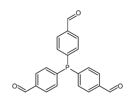 4-bis(4-formylphenyl)phosphanylbenzaldehyde Structure