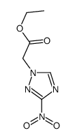 1H-1,2,4-Triazole-1-acetic acid, 3-nitro-, ethyl ester Structure