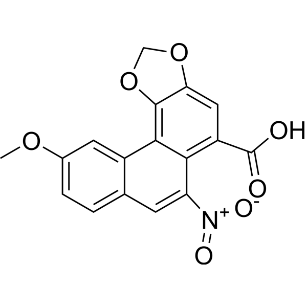 Aristolochic acid III结构式