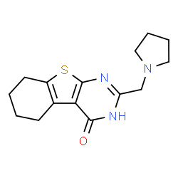 2-(1-Pyrrolidinylmethyl)-5,6,7,8-tetrahydro[1]benzothieno[2,3-d]pyrimidin-4(3H)-one picture