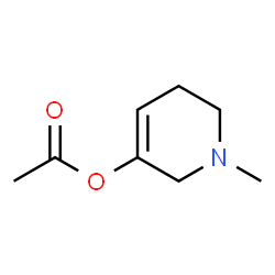 3-Pyridinol,1,2,5,6-tetrahydro-1-methyl-,acetate(ester)(9CI)结构式