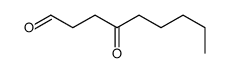 4-oxononan-1-al Structure