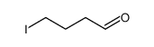 4-iodobutyraldehyde Structure