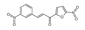 1-(5-nitrofuran-2-yl)-3-(3-nitrophenyl)prop-2-en-1-one Structure