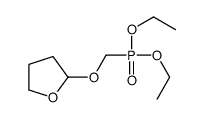 2-(diethoxyphosphorylmethoxy)oxolane结构式