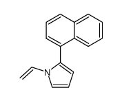 1-Vinyl-2-(1-naphthyl)pyrrole Structure