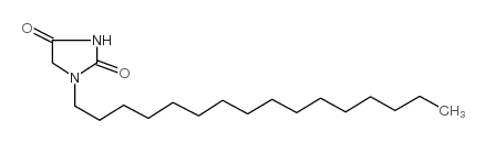 1-N-HEXADECYL HYDANTOIN structure