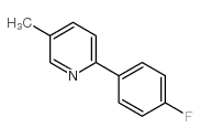 2-(4-fluorophenyl)-5-methylpyridine structure