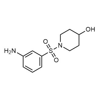 1-(3-Aminobenzenesulfonyl)piperidin-4-ol structure