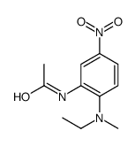 N-[2-[ethyl(methyl)amino]-5-nitrophenyl]acetamide Structure