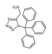 C-(1-TRITYL-1H-TETRAZOL-5-YL)-METHYLAMINE structure