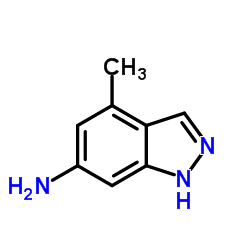 4-Methyl-1H-indazol-6-amine Structure