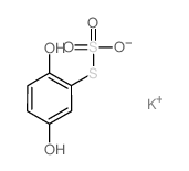 Potassium S-(2,5-dihydroxyphenyl) thiosulfate picture