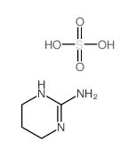 2-Pyrimidinamine, 1,4,5,6-tetrahydro-, sulfate (2:1) Structure