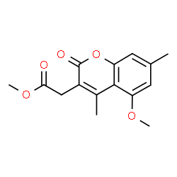 methyl 2-(5-methoxy-4,7-dimethyl-2-oxo-2H-chromen-3-yl)acetate picture