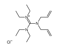 2,2-diallyl-1,1,3,3-tetraethylguanidinium chloride Structure