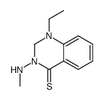 1-ethyl-3-(methylamino)-2H-quinazoline-4-thione结构式