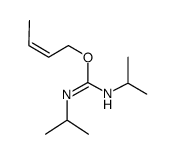 O-((Z)-2-buten-1-yl)-N,N'-diisopropyl isourea结构式