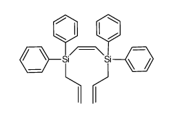 (Z)-1,2-bis(allyldiphenylsilyl)ethene Structure