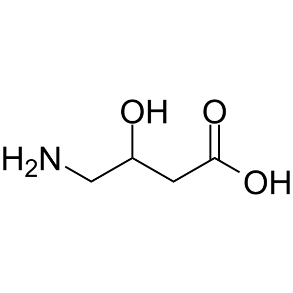 4-氨基-3-羟基丁酸结构式