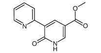 methyl 6-oxo-5-(pyridin-2-yl)-1,6-dihydropyridine-3-carboxylate Structure