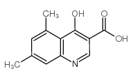 5,7-dimethyl-4-oxo-1H-quinoline-3-carboxylic acid picture