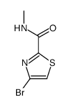 4-bromo-N-methyl-1,3-thiazole-2-carboxamide结构式