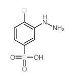 Benzenesulfonic acid,4-chloro-3-hydrazinyl- picture