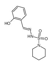 piperidine-1-sulfonic acid salicylidenehydrazide结构式