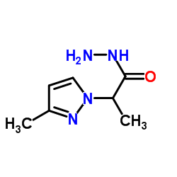 2-(3-METHYL-PYRAZOL-1-YL)-PROPIONIC ACID HYDRAZIDE picture