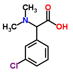 2-(3-chlorophenyl)-2-(dimethylamino)acetic acid Structure