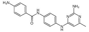 4-amino-N-(4-(2-amino-6-methylpyrimidin-4-ylamino)phenyl)benzamide图片