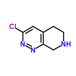 3-Chloro-5,6,7,8-tetrahydropyrido[3,4-c]pyridazine structure