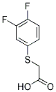 [(3,4-DIFLUOROPHENYL)THIO]ACETIC ACID structure