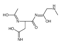 Ac-Asn-gly-nhme structure