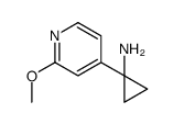 1-(2-methoxypyridin-4-yl)cyclopropan-1-amine picture