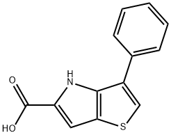 3-phenyl-4H-thieno[3,2-b]pyrrole-5-carboxylic acid picture