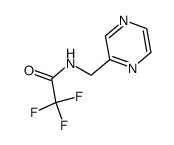 2,2,2-trifluoro-N-pyrazin-2-ylmethyl-acetamide Structure