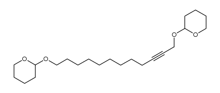 2,2'-(dodec-2-yne-1,12-diylbis(oxy))bis(tetrahydro-2H-pyran) Structure