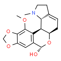 11-Methoxy-1-methyl-9,10-[methylenebis(oxy)]lycorenan-7α-ol structure