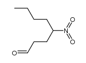 4-nitrooctanaldehyde Structure