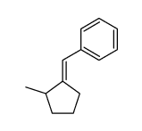 1-((E)-(2-methylcyclopentylidiene)methyl)benzene Structure