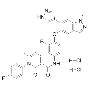 LY2801653 (dihydrochloride) structure