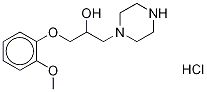 α-[(2-甲氧基苯氧基)甲基]-1-哌嗪乙醇-d8盐酸盐图片