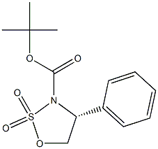 (R)-4-苯基-1,2,3-氧杂噻唑烷-3-羧酸叔丁酯 2,2-二氧化物图片