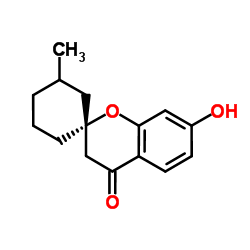 (2R)-7-Hydroxy-3'-methylspiro[chromene-2,1'-cyclohexan]-4(3H)-one picture