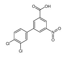 3-(3,4-dichlorophenyl)-5-nitrobenzoic acid Structure