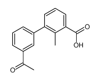 3-(3-acetylphenyl)-2-methylbenzoic acid结构式