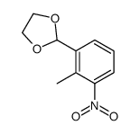 2-(2-methyl-3-nitrophenyl)-1,3-dioxolane Structure